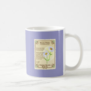 Shasta Daisy Seed Packet Koffiemok