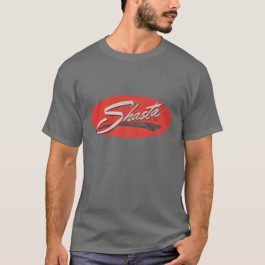 Shasta  Distress Logo Shirt (Voorkant)
