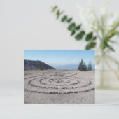 Shasta Labyrinth Briefkaart (Staand voorkant)