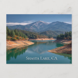 Shasta Lake, Californië Briefkaart