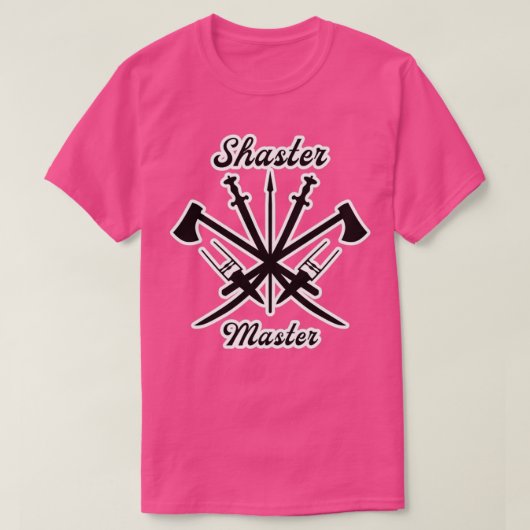 Shaster Master 1 T-shirt (Design voorkant)