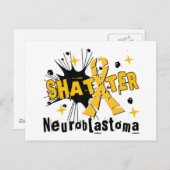 Shatter Neuroblastoma Briefkaart (Voorkant / Achterkant)