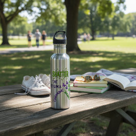 Shatter the Stigma - Geestelijke Gezondheid Waterf Waterfles