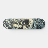Shattered Cosmos Astronaut Skateboard (Horizontaal)