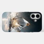 Shattered Crystal Matching Paar Telefoonhoes Case-Mate iPhone Case (Achterkant (horizontaal))