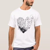 Shattered Heart T-shirt (Voorkant)