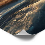 Shattered Hourglass: een surrealistisch beeld van  Poster (Hoek)