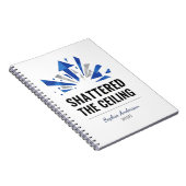 Shattered The Ceiling | Personalized Notitieboek (Rechterzijde)