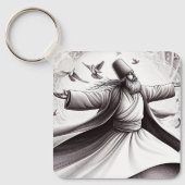 Shatterproof Dance: Rumi Quote Sleutelhanger (Voorkant)