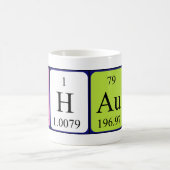 Shauna nom de table périodique mug (Centre)