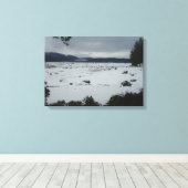 Shaver Lake California Canvas Afdruk (Insitu (Houten vloer))