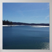 Shaver Lake in de winter