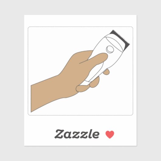 Shaver Sticker (Vel)