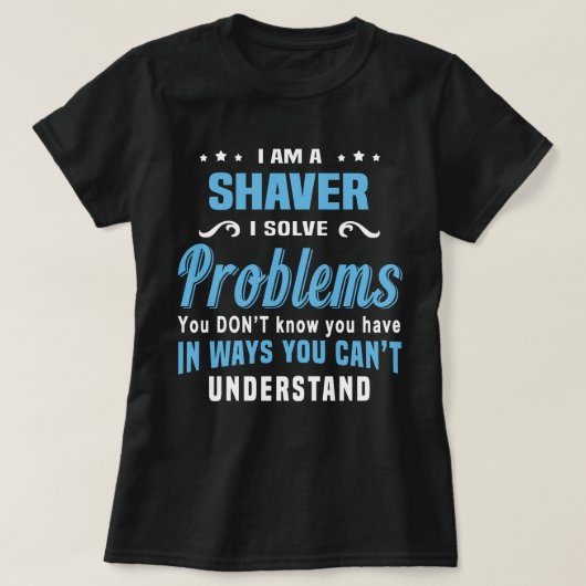 Shaver T-shirt (Design voorkant)