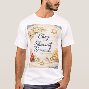 Shavuot Feest van Weken - Chag Shavuot Sameach T-shirt