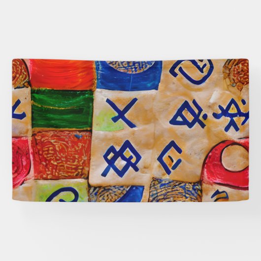 Shavuot Festival Spandoek (Horizontaal)