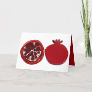 Shavuot sprankelende granaatappelen kaart