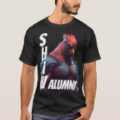 SHAW ALUMNI T-Shirt Text op Back Design 3 (Voorkant)