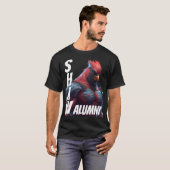 SHAW ALUMNI T-Shirt Text op Back Design 3 (Voorkant volledig)