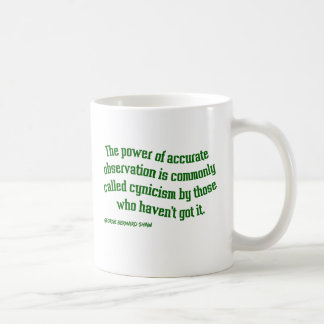 Shaw on Cynicism Koffiemok