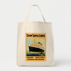 Shaw Savill Line Tote Bag