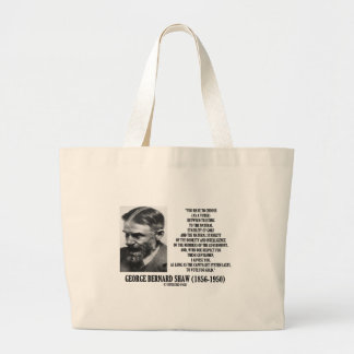 Shaw Stabiliteit Goud Eerlijkheid Leden Overheid Q Grote Tote Bag