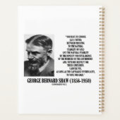 Shaw Stabiliteit Goud Eerlijkheid Leden Overheid Q Planner (Achterkant)