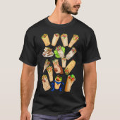 Shawarma Collage T-shirt (Voorkant)