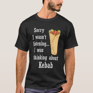 Shawarma Eating Doner Kebab Turks eten T-shirt