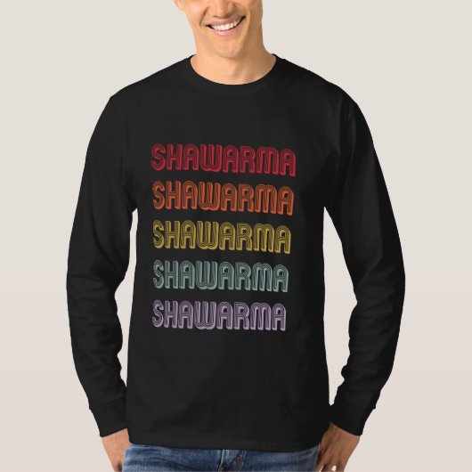 Shawarma T-shirt (Voorkant)