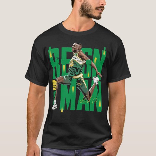 Shawn Kemp T-shirt (Voorkant)