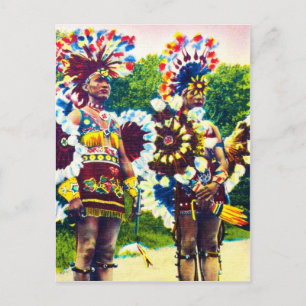 Shawnee Indian War Dancers, Oklahoma Briefkaart