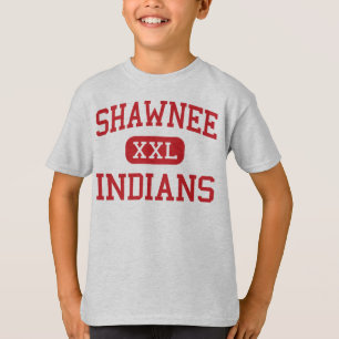 Shawnee - Indiërs - middelbare school - Lima Ohio T-shirt