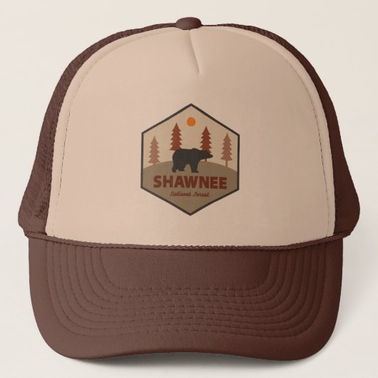 Shawnee National Forest Beer Trucker Pet (Voorkant)