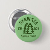 Shawnee National Forest Ronde Button 5,7 Cm (Voorkant /achterkant)