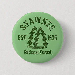 Shawnee National Forest Ronde Button 5,7 Cm