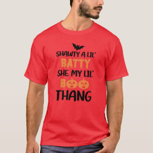 Shawty A Lil Batty Ze Mijn Lil Boo Thang01 T-shirt