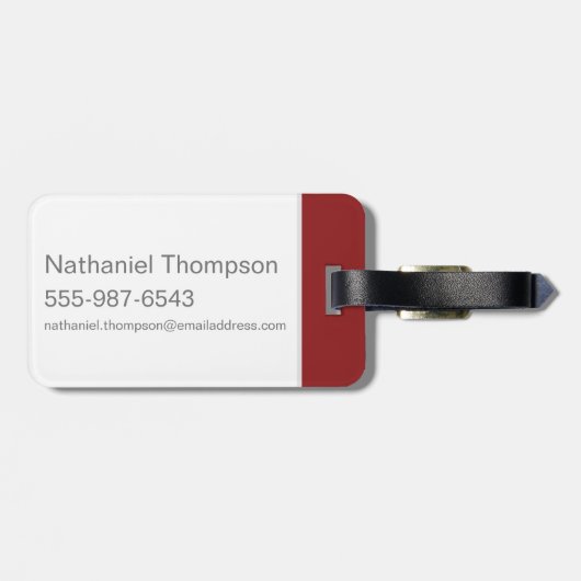 SHAZAM! | Abilities Golden Typography Graphic Bagagelabel (Achterkant horizontaal)