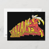 Shazam Acronym Briefkaart (Voorkant / Achterkant)