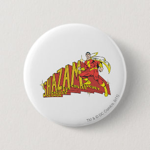 Shazam Acronym Ronde Button 5,7 Cm