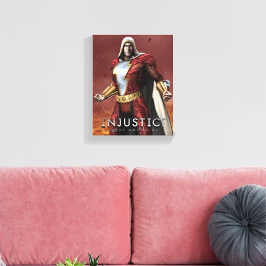 Shazam Canvas Afdruk (Insitu (Woonkamer))