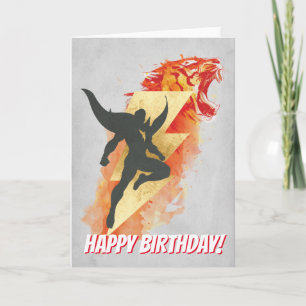 SHAZAM! de Grafische Tijger Shazam & de Bliksem Kaart