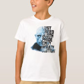 SHAZAM! | Dr. Sivana Seven Deadly Sins Graphic T-shirt (Voorkant)