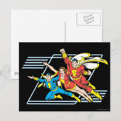 SHAZAM Family Briefkaart (Voorkant / Achterkant)