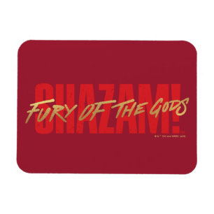 SHAZAM! Furie van de Goden Golden Marker Logo Magneet