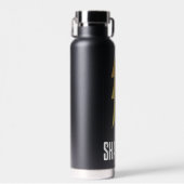 SHAZAM! Furie van de Goden | Lightning Bolt Badge Waterfles (Voorkant)