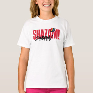 SHAZAM! Furie van de Goden Logo regenboogbouten T-shirt