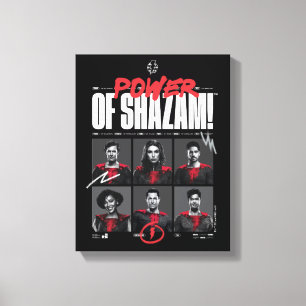 SHAZAM! Furie van de Goden   Macht van de groep SH Canvas Afdruk