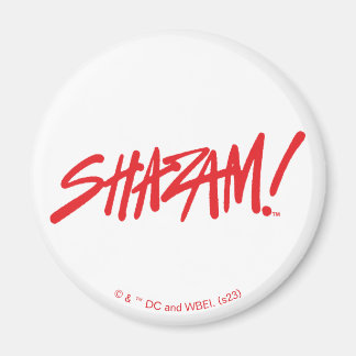 SHAZAM! Furie van de Goden | Rode Logo Magneet