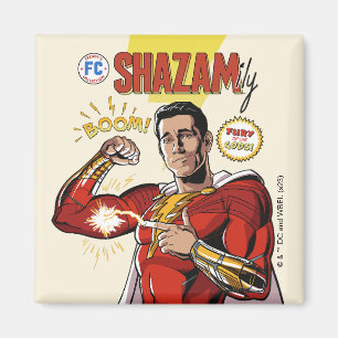SHAZAM! Furie van de Goden   SHAZAMily Comic Hoesj Magneet